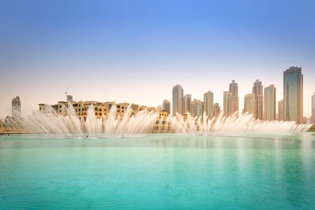 Wasserspiele von Dubai